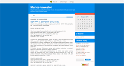 Desktop Screenshot of mariosinwestor.blox.pl