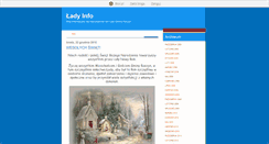 Desktop Screenshot of ladyinfo.blox.pl