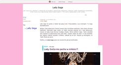 Desktop Screenshot of ladygagafotos.blox.pl