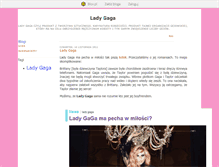 Tablet Screenshot of ladygagafotos.blox.pl