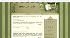 Desktop Screenshot of maniaczytania.blox.pl