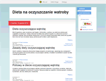 Tablet Screenshot of oczyszczaniewatroby.blox.pl