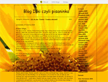 Tablet Screenshot of iskapisze.blox.pl
