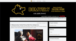 Desktop Screenshot of domysly.blox.pl