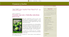 Desktop Screenshot of cynamonwkuchni.blox.pl
