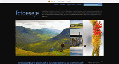 Desktop Screenshot of fotoeseje.blox.pl