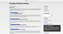 Desktop Screenshot of kredytyfunduszelokaty.blox.pl