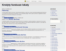 Tablet Screenshot of kredytyfunduszelokaty.blox.pl
