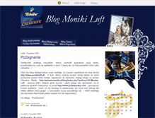 Tablet Screenshot of monikaluft.blox.pl