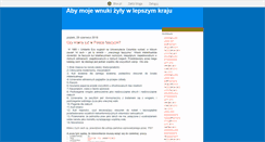 Desktop Screenshot of krzysztofmazur.blox.pl